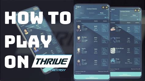 How to Play on ThriveFantasy! (Daily Fantasy Sports and.